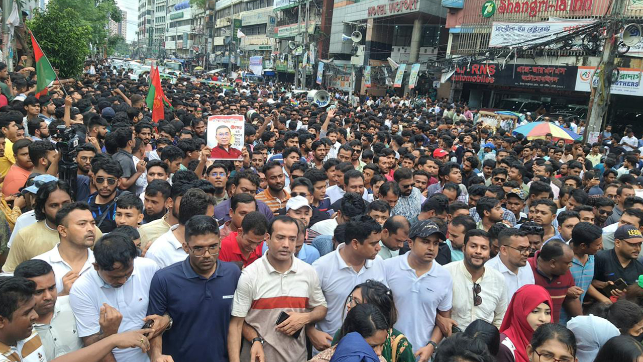 শিবিরের গুপ্ত কর্মীরা ‘মব’ সৃষ্টি করে শিক্ষার্থীদের বিভ্রান্ত করছে