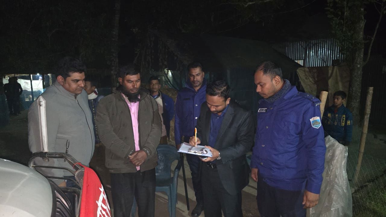 ভাঙ্গুড়ায় আচরণবিধি লঙ্ঘন করায় ১০ হাজার টাকা জরিমানা