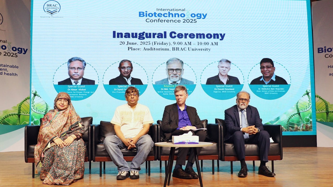 ব্র্যাক ইউনিভার্সিটিতে আন্তর্জাতিক বায়োটেকনোলজি সম্মেলন