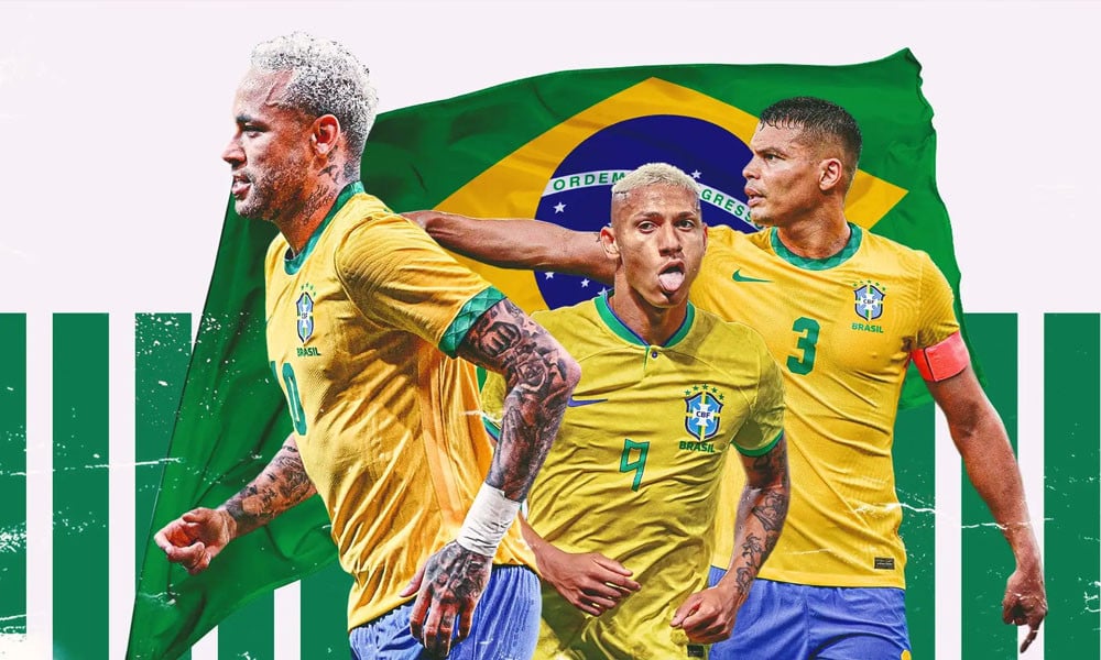 বিশ্বকাপ অভিজ্ঞতায় এগিয়ে ব্রাজিল