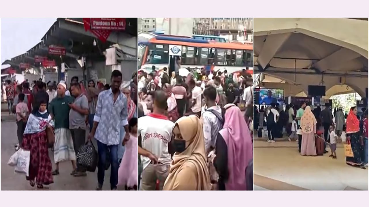 রাজধানীতে ফিরছেন কর্মজীবী মানুষ