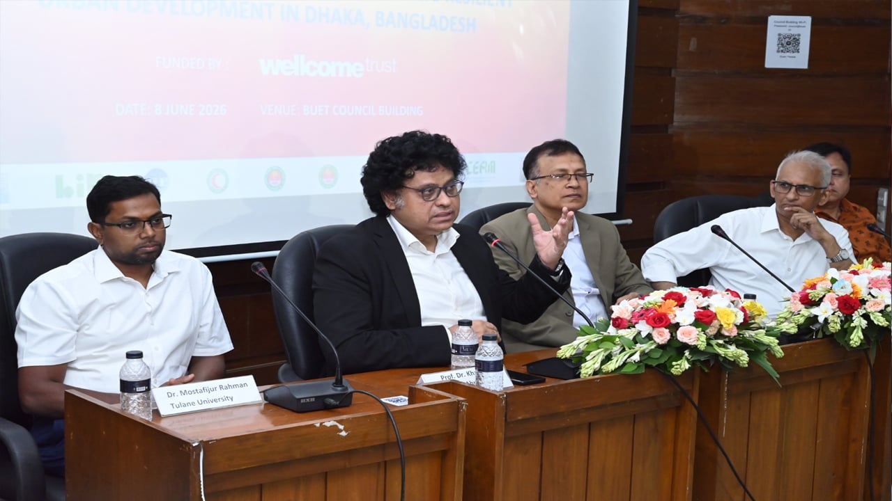বুয়েটে এক্সপোজিং হিডেন হিট শীর্ষক আন্তর্জাতিক গবেষণা প্রকল্পের উদ্বোধন
