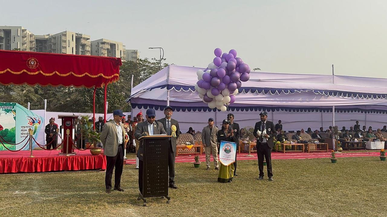 নির্ঝর ক্যান্টনমেন্ট পাবলিক স্কুল ও কলেজের বার্ষিক ক্রীড়া প্রতিযোগিতা