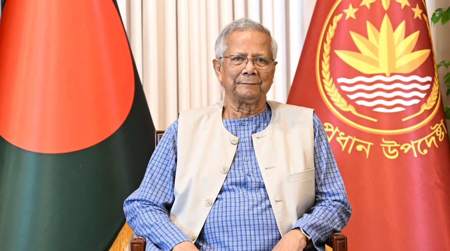 জাতির উদ্দেশে ভাষণে খালেদা জিয়াকে নিয়ে যা বললেন প্রধান উপদেষ্টা