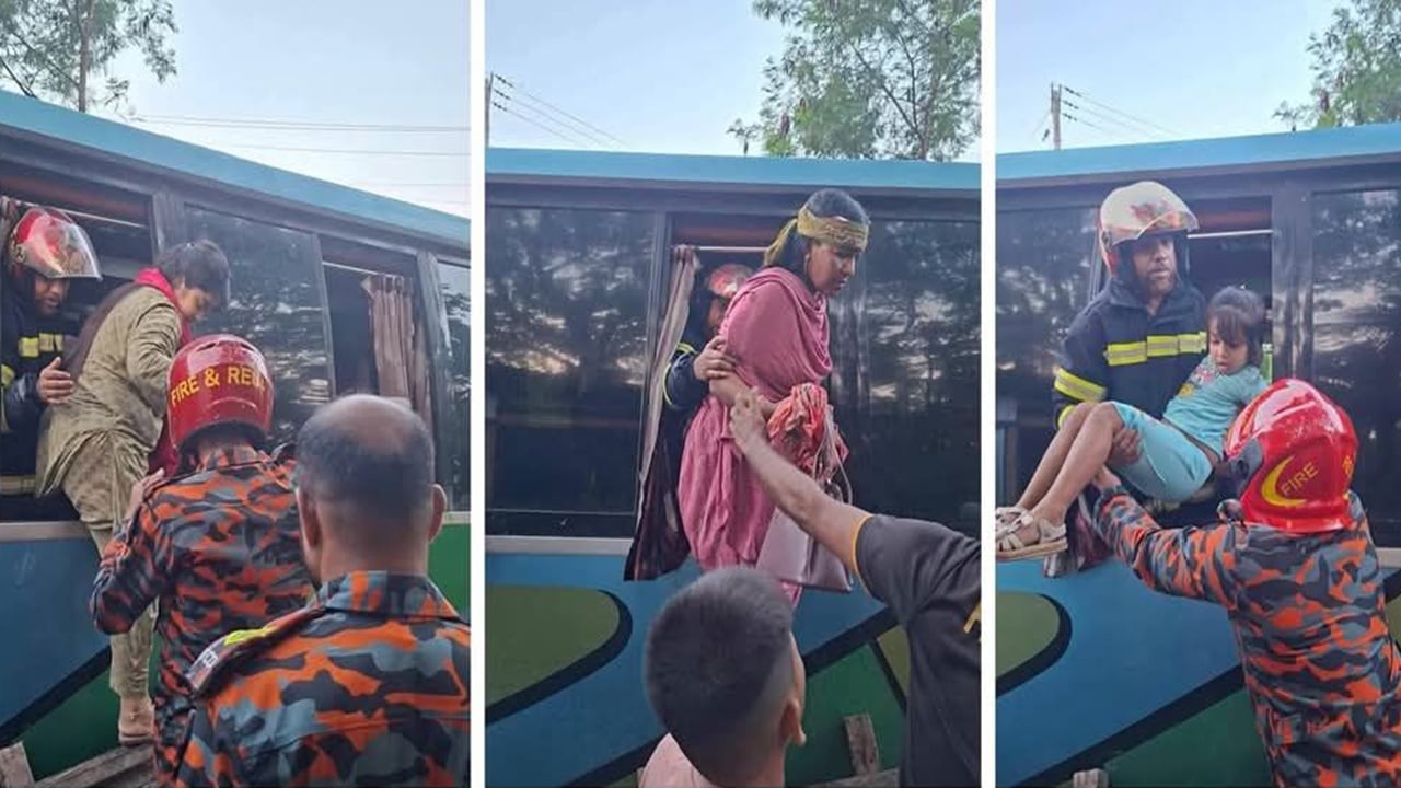 বরিশালে সড়ক দুর্ঘটনায় আহত ১৪