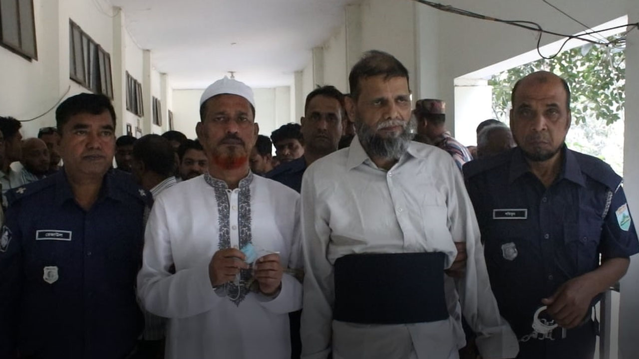 চাঁপাইনবাবগঞ্জে শিবির নেতা হত্যা মামলায় দুই আসামি কারাগারে
