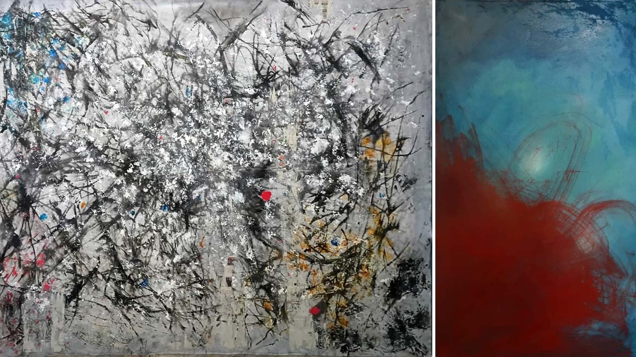 গ্যালারি চিত্রকে শিল্পী আজওয়াদ আহমেদ-এর ‘একাকিত্বের দীপ্ত ছায়া’