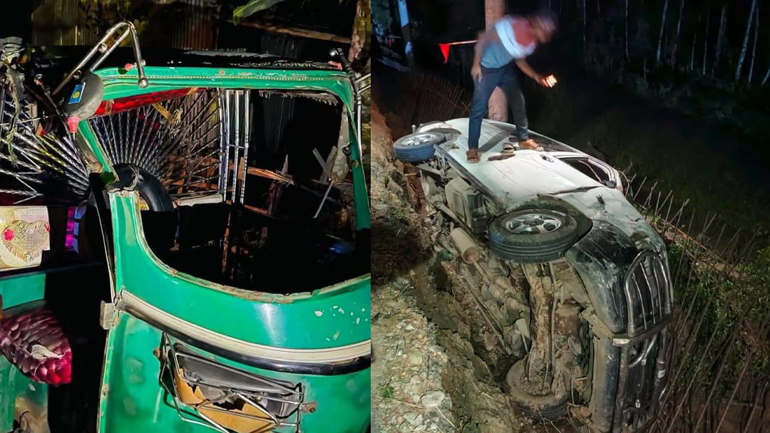 বিশেষ অভিযানে যাওয়ার পথে দুর্ঘটনা, আহত ৮ ডিবি পুলিশ সদস্য