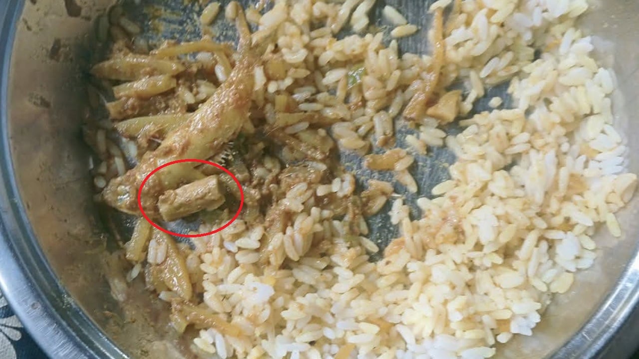 ঢাকা কলেজে হোটেলের খাবারে মিলল সিগারেটের অংশ