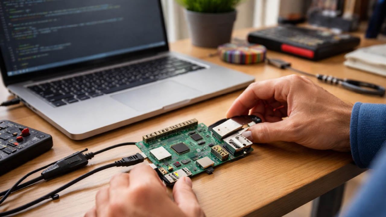রাস্পবেরি পাইয়ের ক্ষুদ্র কম্পিউটার