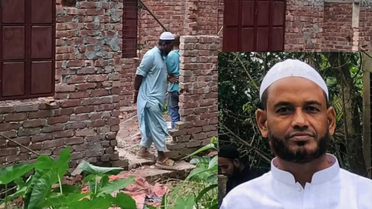 হাইকোর্টের নির্দেশ অমান্য করে প্রতিবেশীর জমিতে যুবদল নেতার ভবন