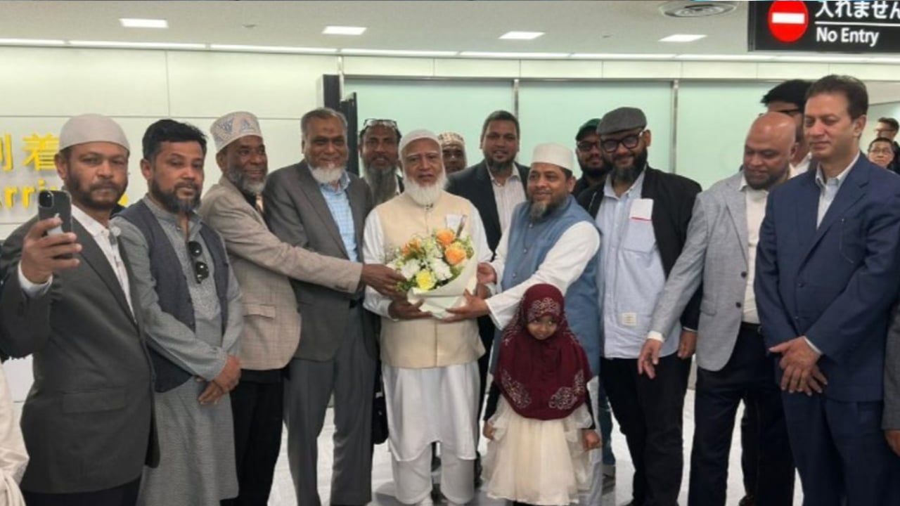 সাত দিনের সফরে জাপানে পৌঁছেছেন বিরোধীদলীয় নেতা