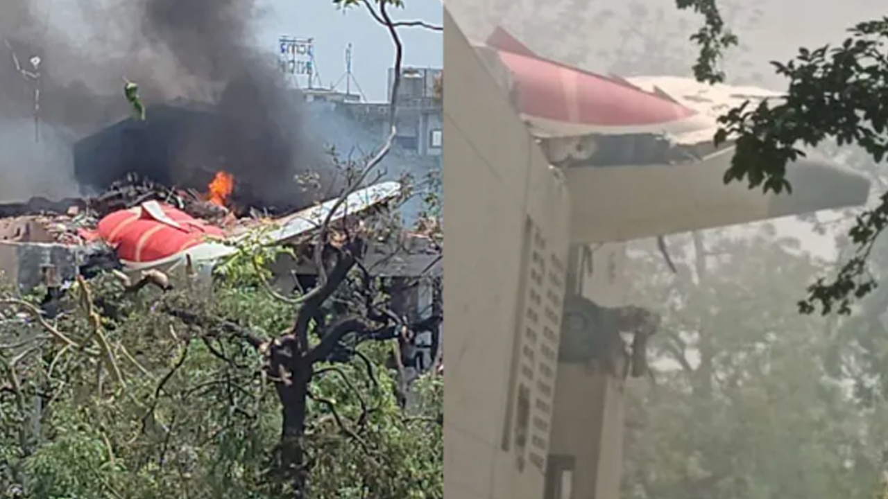 ভারতের আহমেদাবাদে ২৪৪ যাত্রী নিয়ে বিমান বিধ্বস্ত