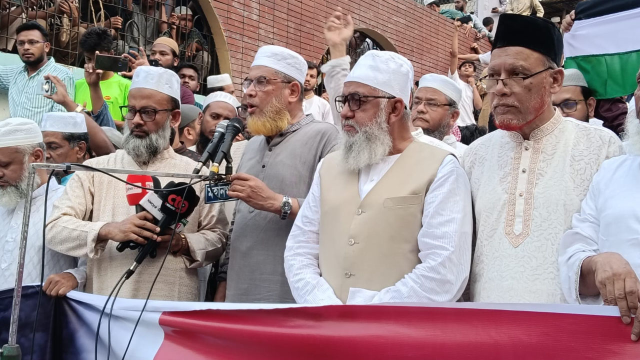 গাজায় গণহত্যা দেখার পরও বিশ্ব বিবেক আজ নিরব