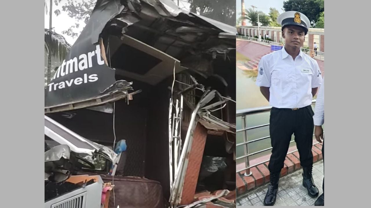 ট্রাকের সঙ্গে বাসের ধাক্কা, নৌবাহিনীর মার্চেন্ট সদস্যসহ নিহত ৩
