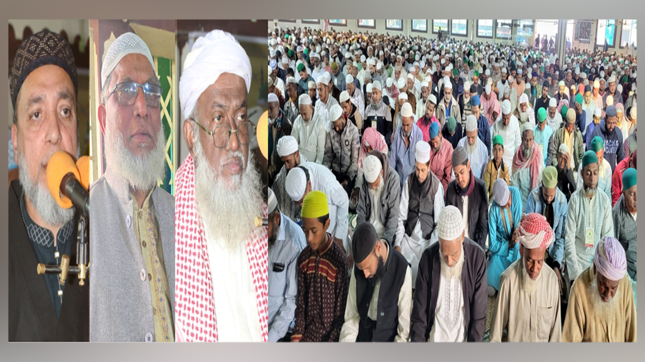 কাগতিয়া গাউছুল আজম মাহফিলে লাখো মানুষের ঢল