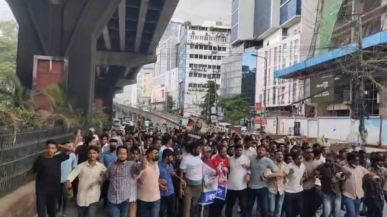 নিষিদ্ধ ছাত্রলীগের মিছিলে অংশ নেওয়া ২৮জন গ্রেপ্তার