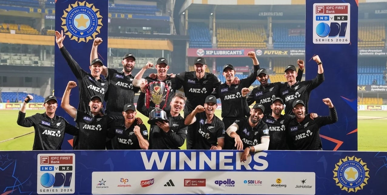 ভারতে ঐতিহাসিক সিরিজ জিতল নিউজিল্যান্ড