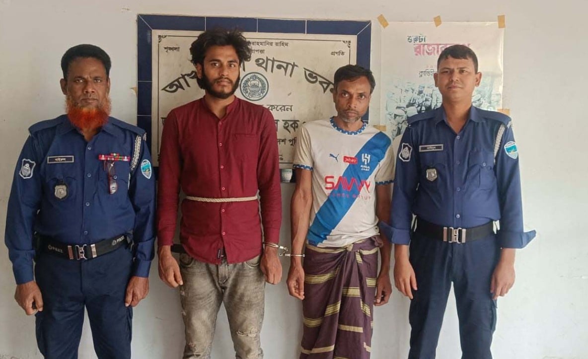 আখাউড়ায় দুই ডাকাত গ্রেপ্তার