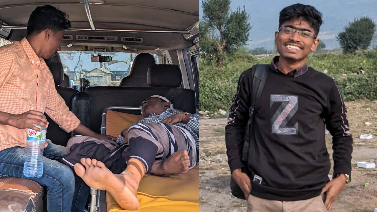 সন্ত্রাসীদের হামলায় আহত বিটিভির সাংবাদিককে নেওয়া হচ্ছে ঢাকায়