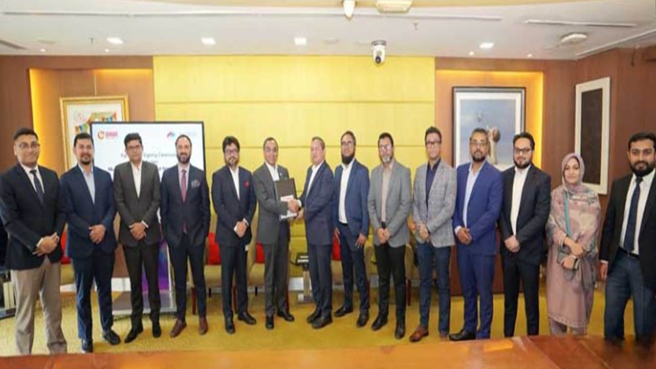 ক্যাশহীন লেনদেন সম্প্রসারণে নগদ ও মিউচুয়াল ট্রাস্ট ব্যাংকের চুক্তি