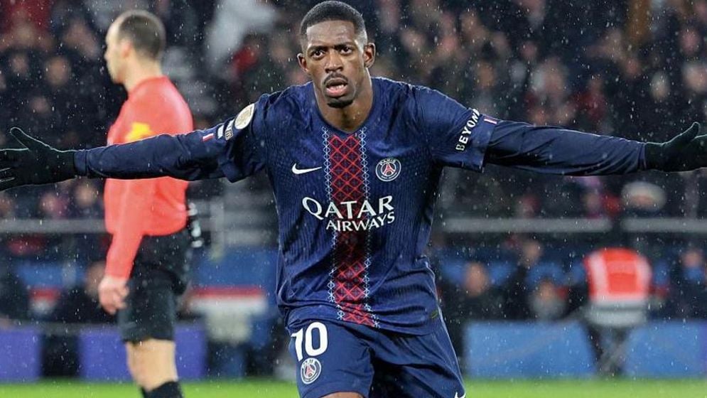 দেম্বেলে ম্যাজিকে শীর্ষে পিএসজি