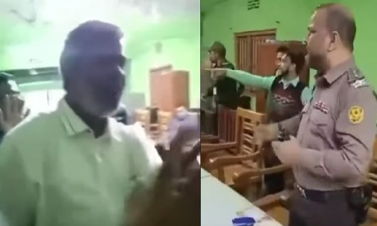 ঢাকা-৬ আসনের জুবিলী স্কুল কেন্দ্রে জামায়াত-বিএনপির মধ্যে উত্তেজনা