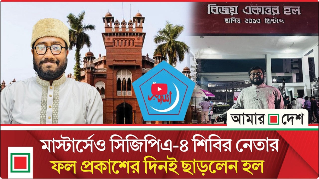 স্যোশাল মিডিয়ায় প্রশংসায় ভাসছেন ঢাবি শিবির নেতা সাজ্জাদ