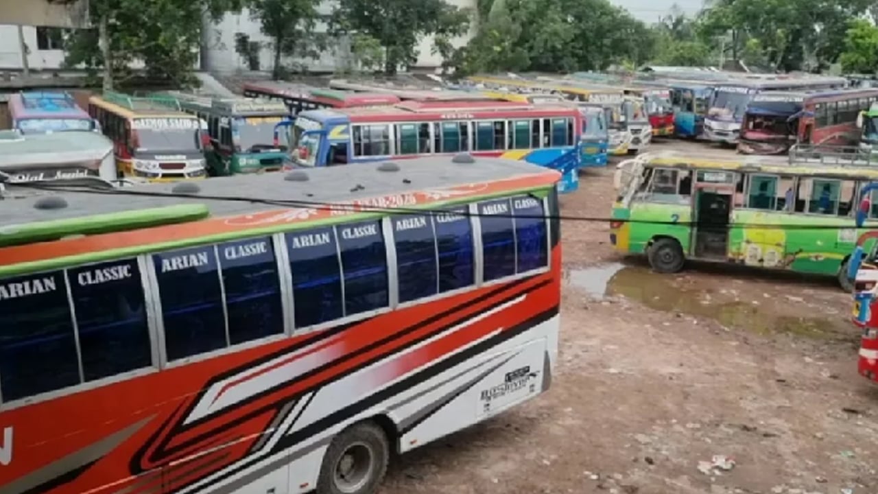 খুলনা ও বরিশাল বিভাগের ৫ জেলায় পরিবহন ধর্মঘটের ঘোষণা
