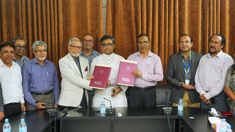 গবেষণা ও শিক্ষার মানোন্নয়নে ডিআইইউ-জাবির সমঝোতা স্বাক্ষর