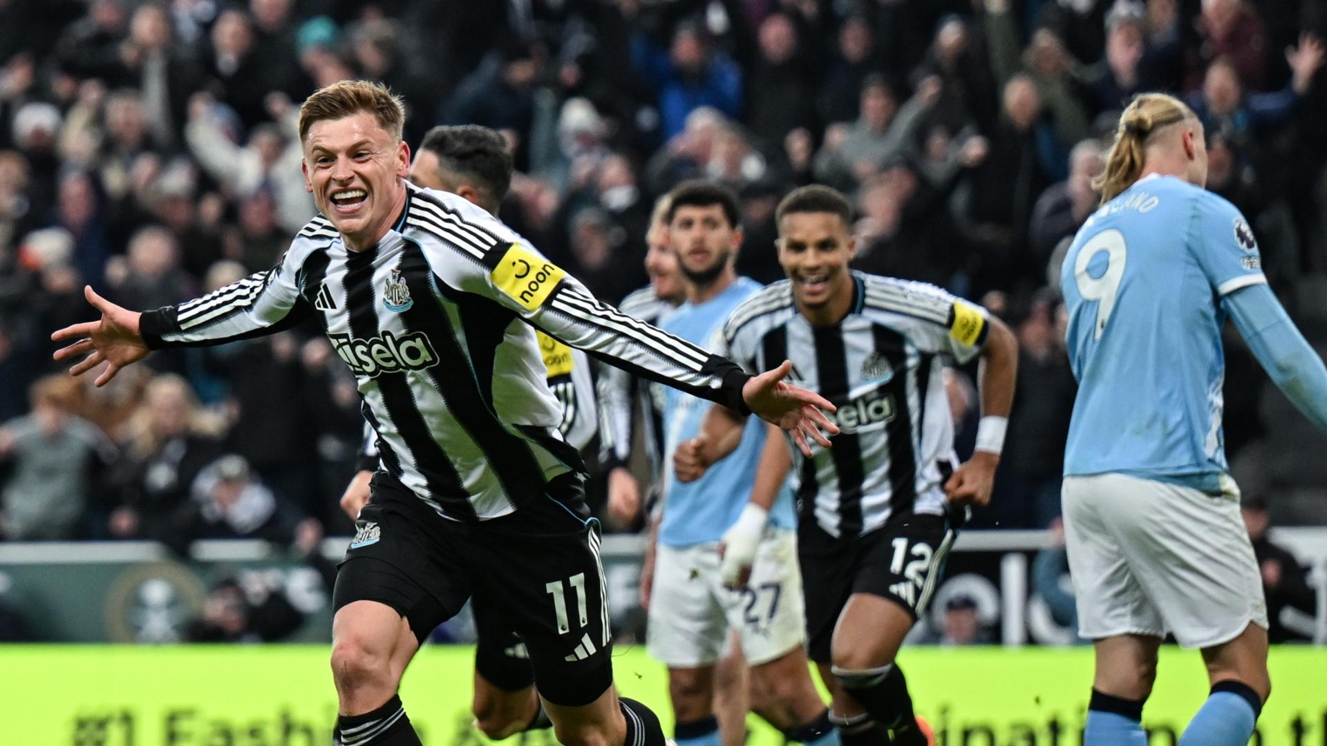 ম্যানসিটিকে হারিয়ে তলানির দল নিউক্যাসলের চমক