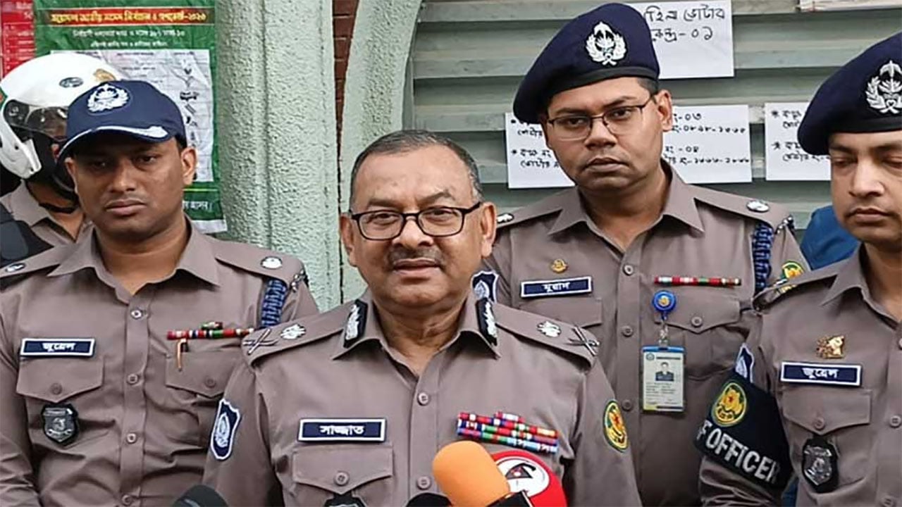 নির্বাচন নিয়ে কোনো শঙ্কা নেই: ডিএমপি কমিশনার