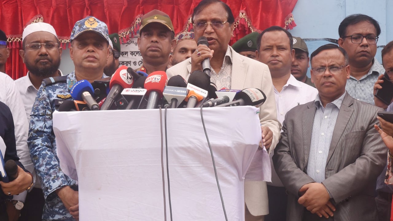 উদ্বোধনী বক্তব্য দেন ডিএসসিসির প্রশাসক বীর মুক্তিযোদ্ধা মো. আব্দুস সালাম। ছবি: সংগৃহীত