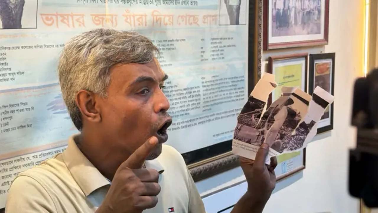 দুপুরে পাকিস্তানের তৎকালীন গভর্নর জেনারেল মুহাম্মদ আলী জিন্নাহর ছবিটি ছিঁড়ে ফেলেন আবু তৈয়ব হাবিলদার