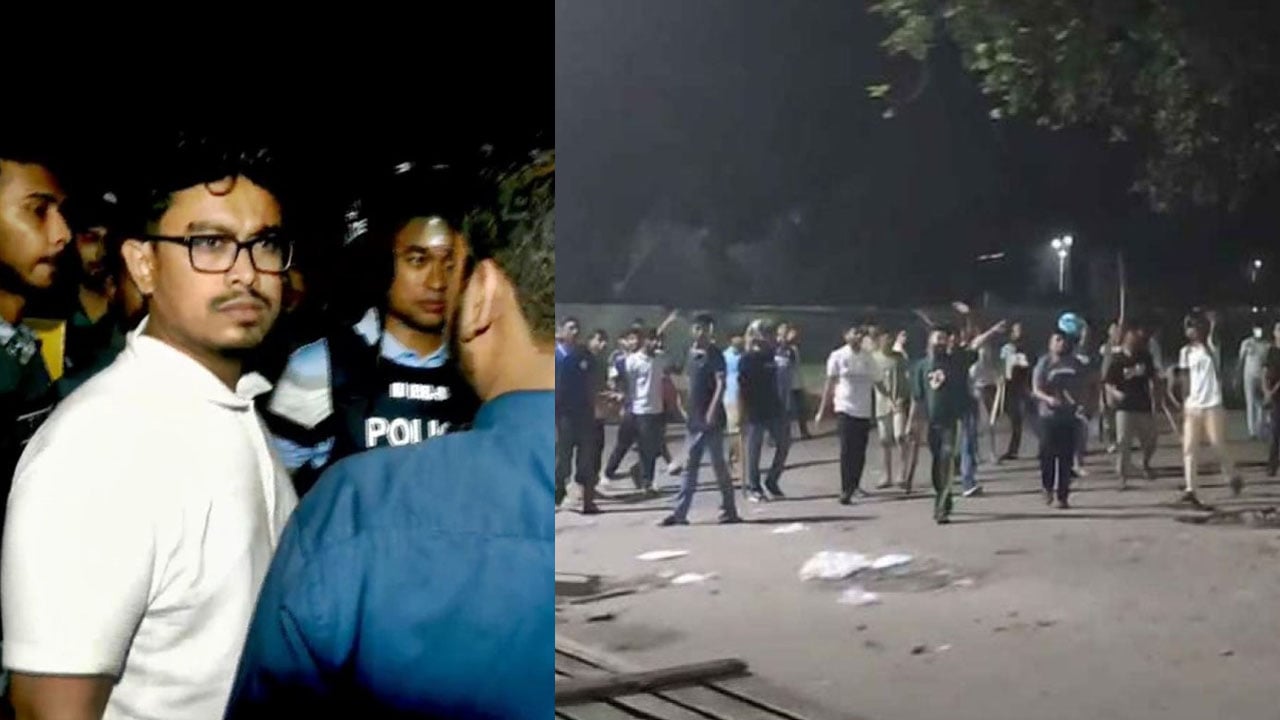 মধ্যরাতে ঢাবি ও ঢাকা কলেজের শিক্ষার্থীদের সংঘর্ষ
