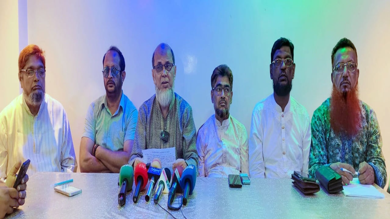 শিক্ষামন্ত্রীর বক্তব্য এডিট করে গুজব ছড়ানোর প্রতিবাদে সংবাদ সম্মেলন