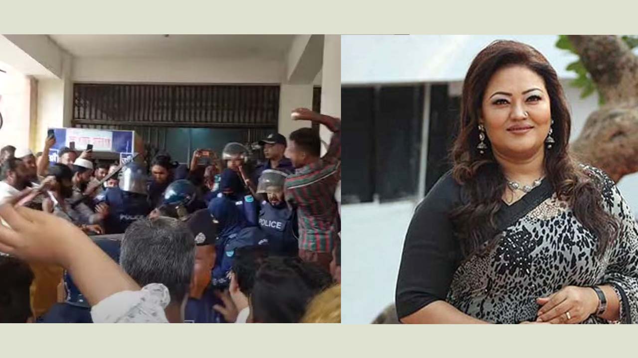 ৬ দিনের রিমান্ড মঞ্জুর, মমতাজের ওপর ডিম নিক্ষেপ