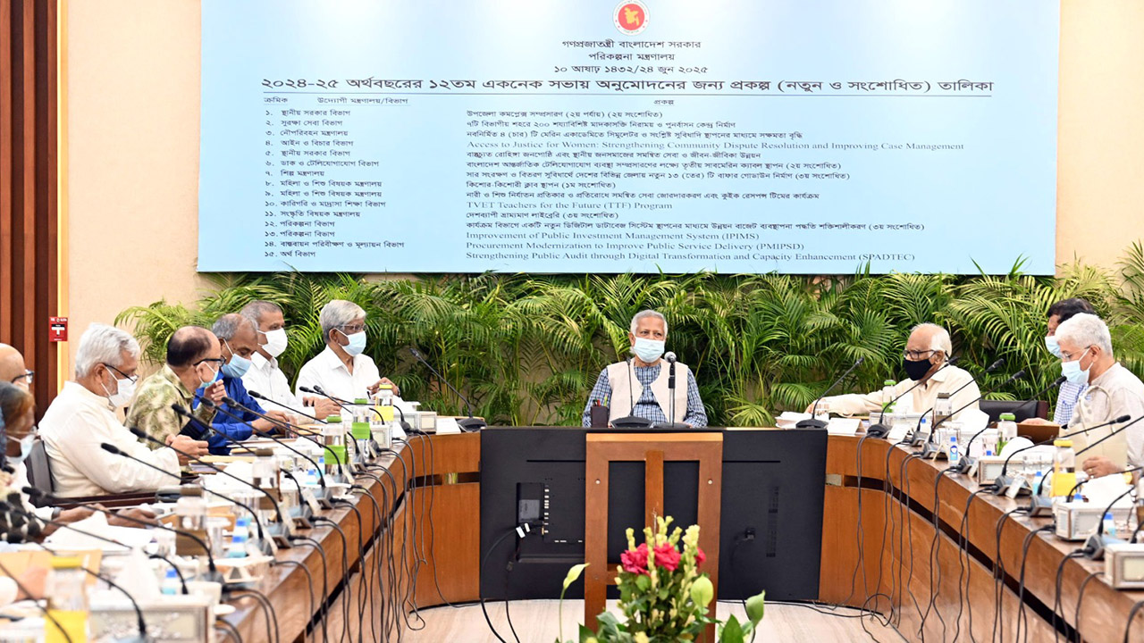 একনেকে ৮৯৭৪ কোটি টাকার ১৭ প্রকল্প অনুমোদন