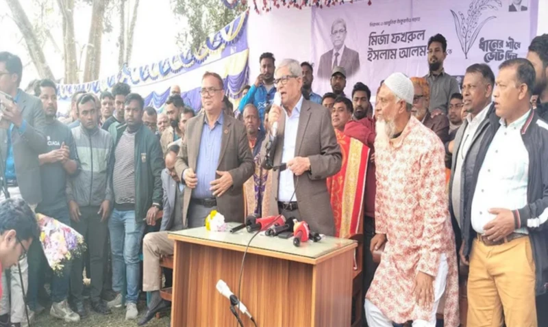 দেশের সর্বনাশ করে হাসিনা দিল্লি পালিয়ে গেছেন: মির্জা ফখরুল