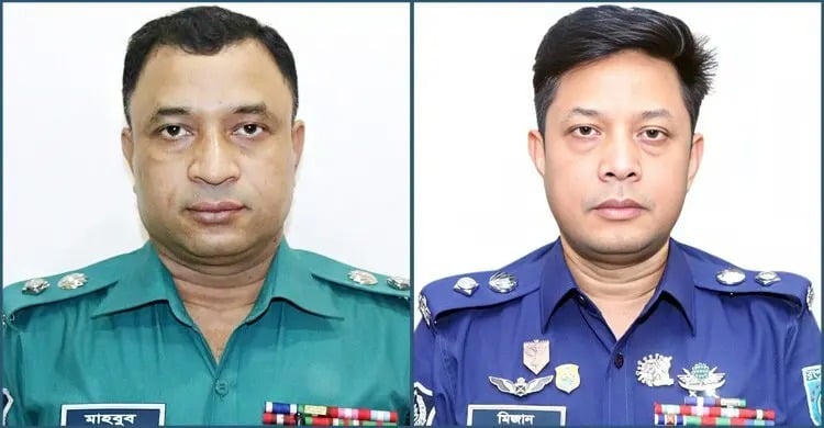 পঞ্চগড় ও ফেনীর ২ এসপিকে প্রত্যাহার