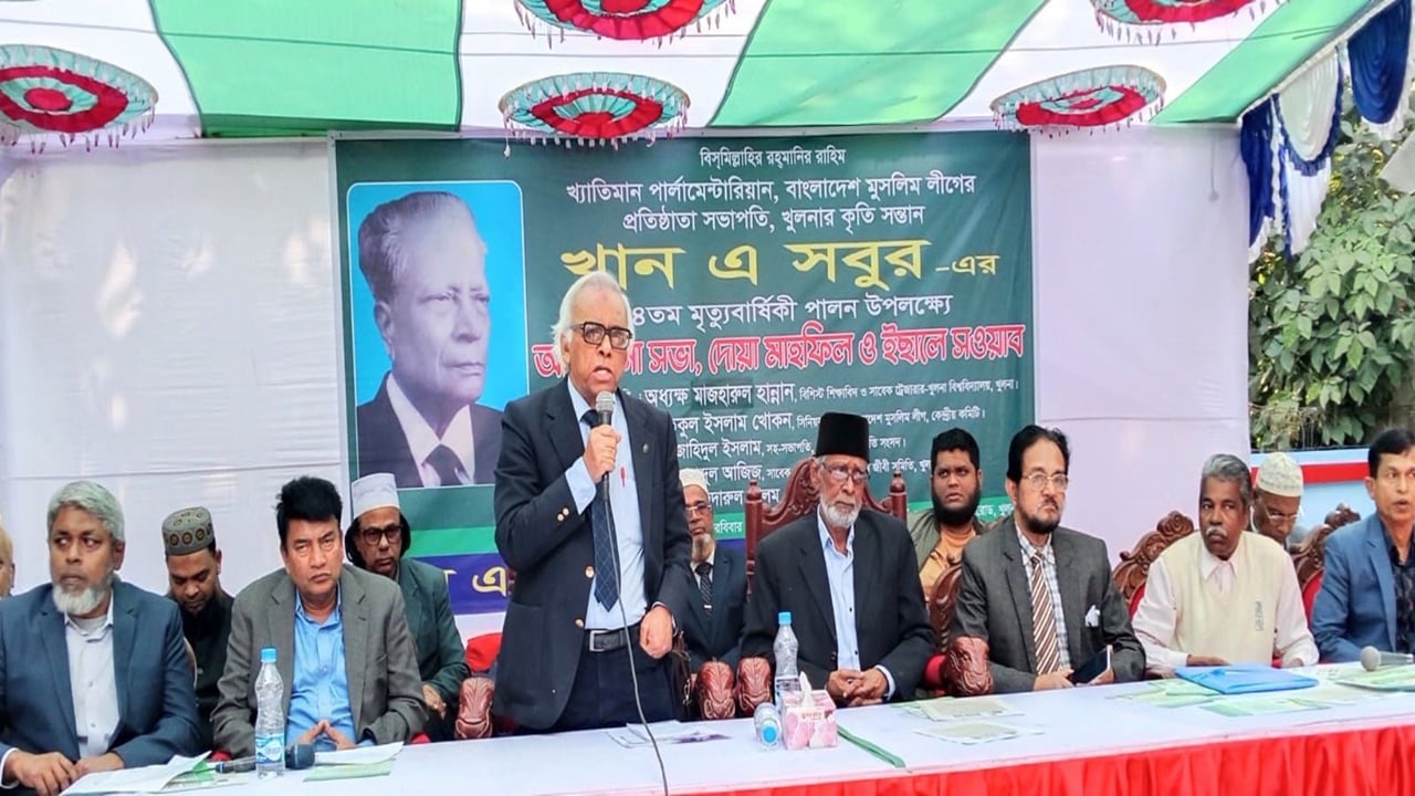 দেশভাগে খুলনা ভারতভুক্ত হয়, ছিনিয়ে আনেন খান এ সবুর