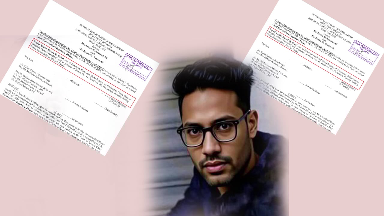 দুই দফায় জামিন পান হাদিকে গুলি করা ফয়সাল, চাঞ্চল্যকর তথ্য ফাঁস