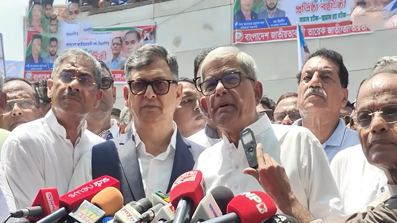 বিএনপিকে ধ্বংস করতে বার বার চেষ্টা হয়েছে: মির্জা ফখরুল