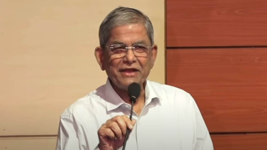 বিদেশি শক্তি নয়, জনগণই নির্ধারণ করবে দেশের ভবিষ্যৎ: মির্জা ফখরুল