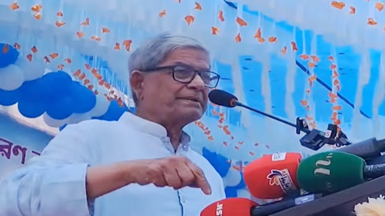 একটু ধৈর্য ধরেন, সবাই ফ্যামিলি কার্ড পাবেন: মির্জা ফখরুল