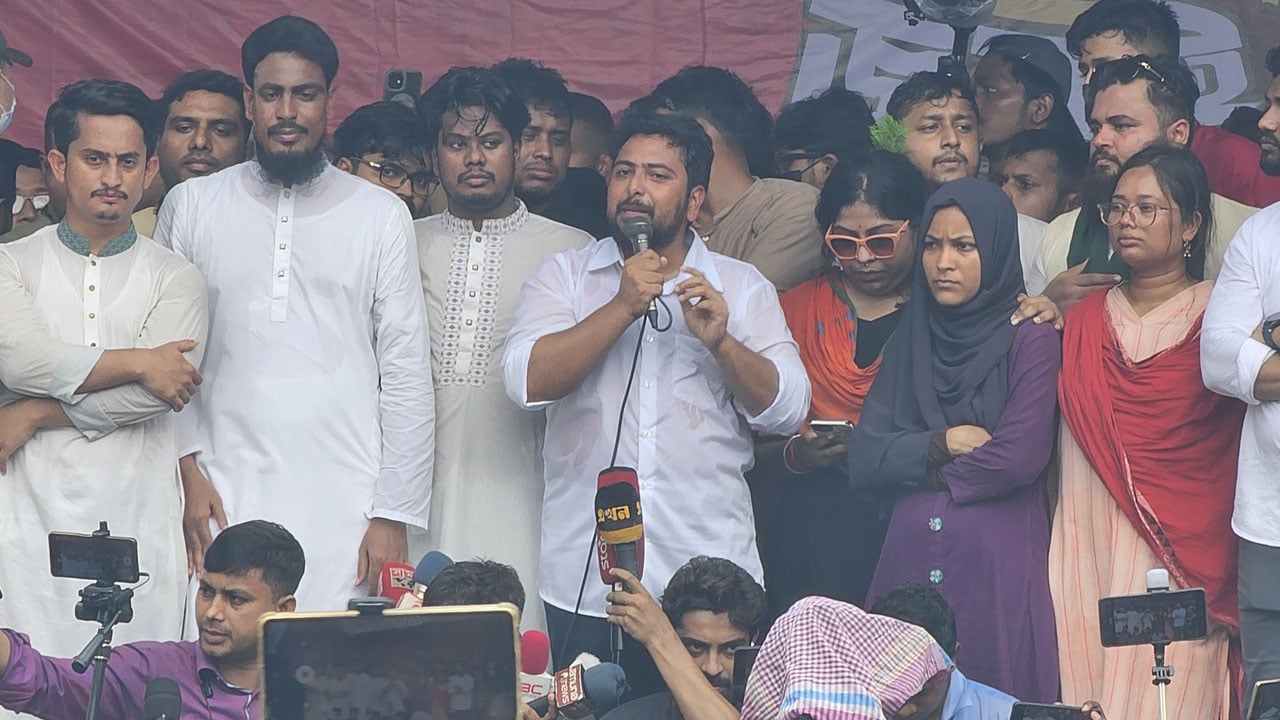 গোপালগঞ্জ এখন ফ্যাসিবাদের আশ্রয়কেন্দ্র: নাহিদ ইসলাম