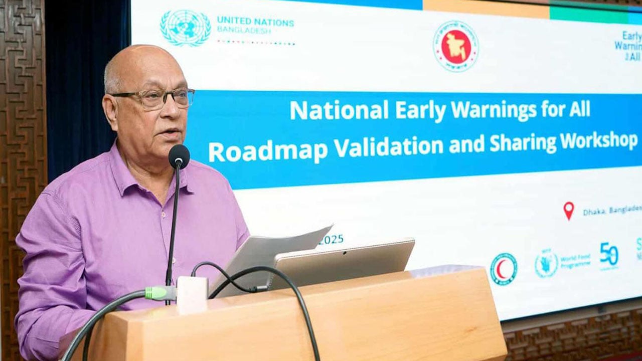 আগাম সতর্কবার্তা নাগরিকদের নিরাপদ রাখার জন্য: দুর্যোগ উপদেষ্টা