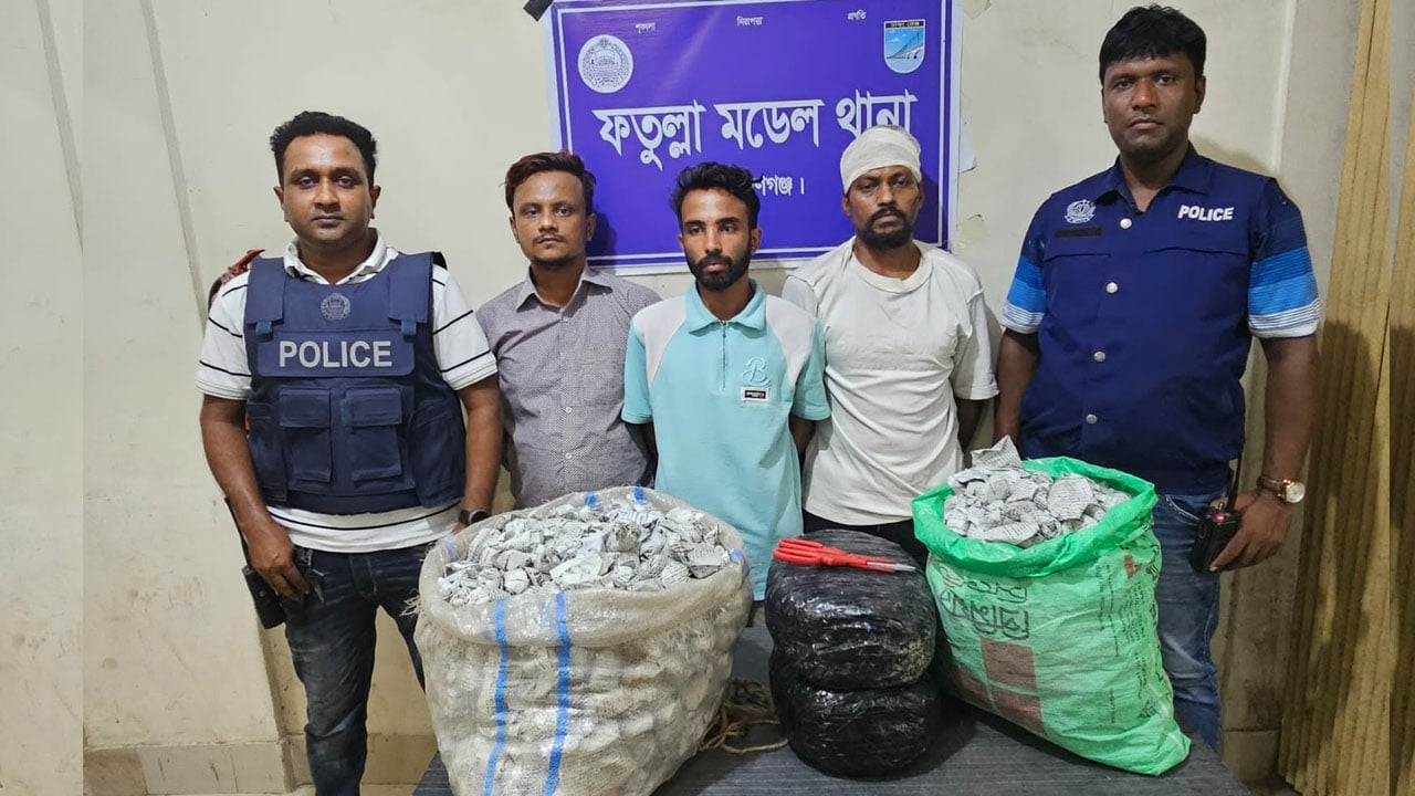 ফতুল্লায় মাদকবিরোধী অভিযানে গোলাগুলি, পাঁচ পুলিশ আহত