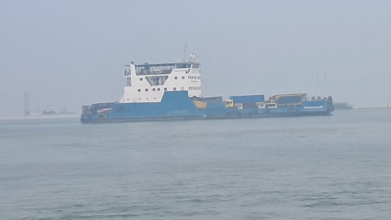 ৪ ঘণ্টা পর দৌলতদিয়া-পাটুরিয়া রুটে ফেরি চলাচল শুরু