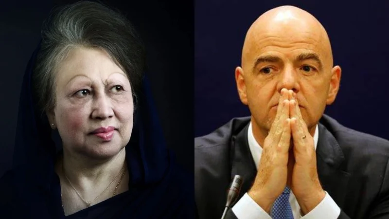 সাবেক প্রধানমন্ত্রী খালেদা জিয়ার মৃত্যুতে ফিফা সভাপতির শোক